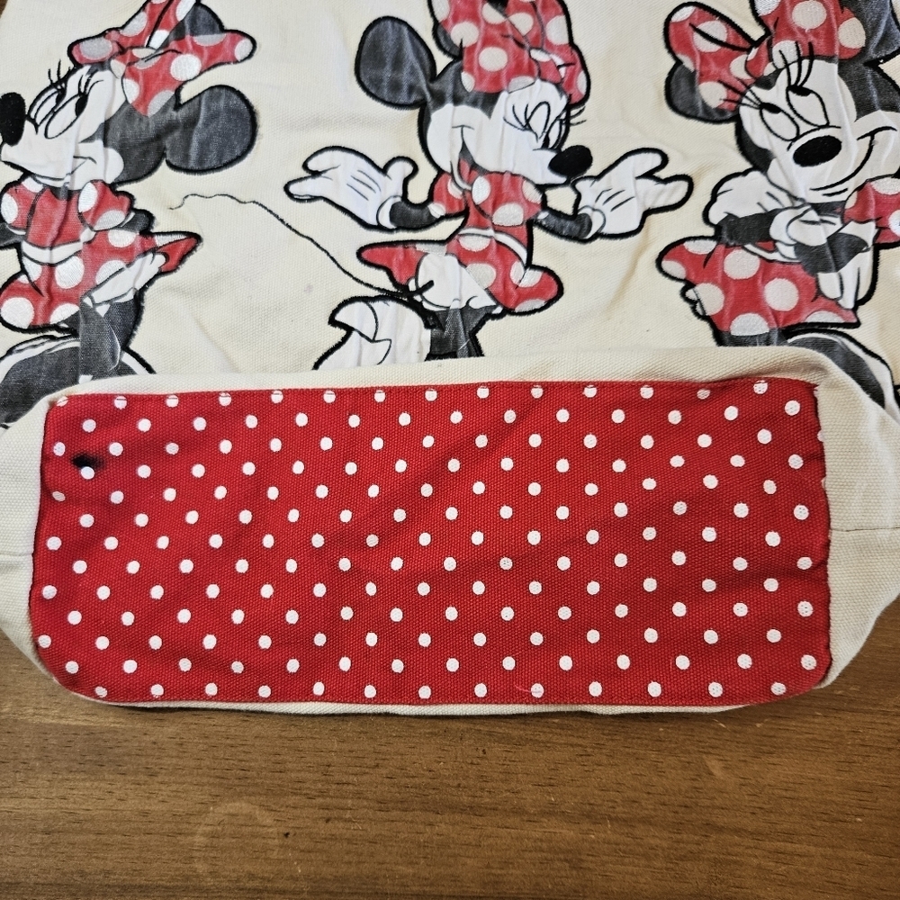 Disney Parks Tote Bag Minnie Mouse "Bows...The Only Accessory" - Picture 3 of 12